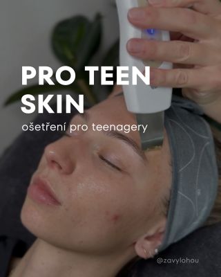 Má Vaše dospívající dcera nebo syn potíže s pletí? Pupínky, černé tečky, mastná T-zóna nebo začínající akné? V salonu Za...